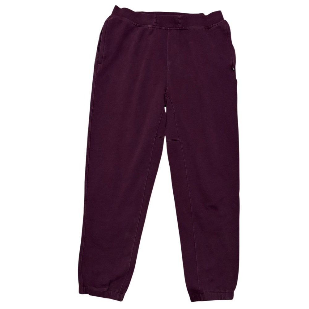 Men's Maroon Jogger Pants - Comfortable Everyday Style